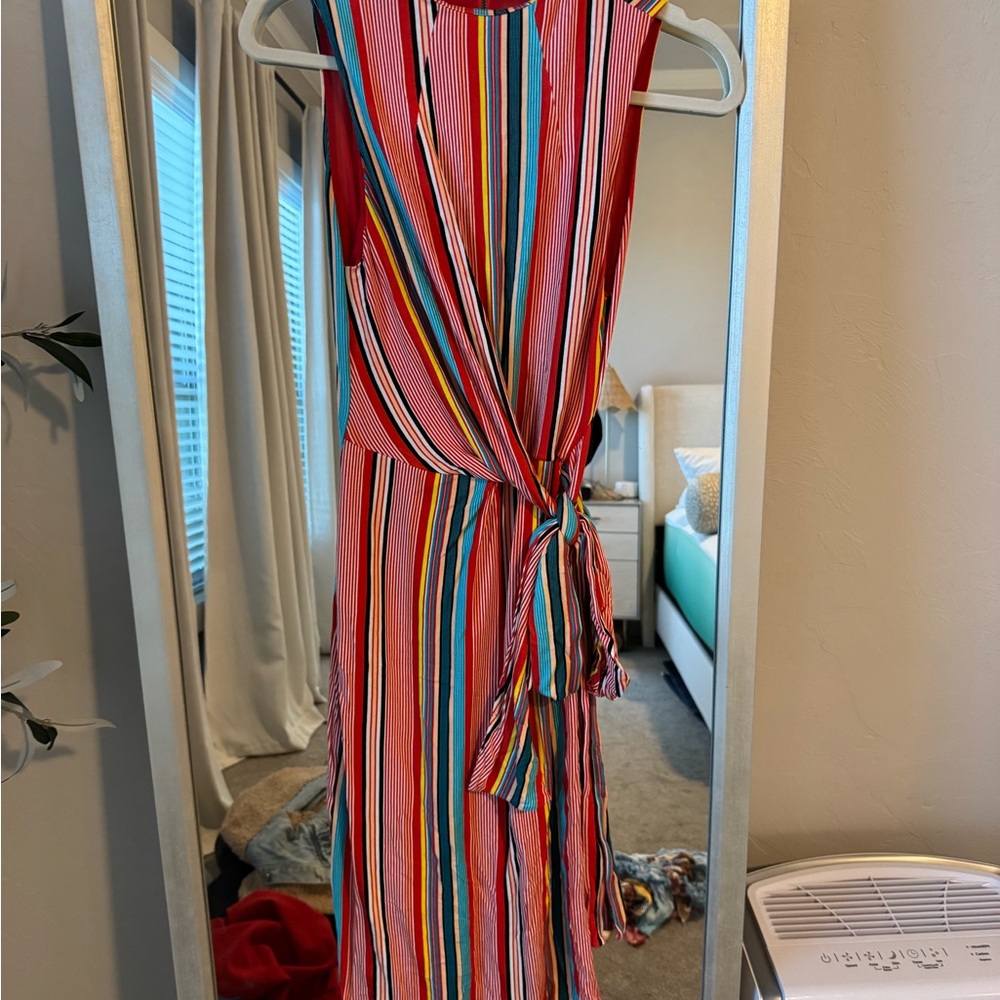Alice + Olivia Colorful Asymmetrical Dress
